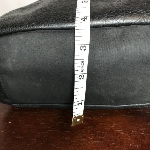 Fossil Black Leather Womens Backpack With Adjustable Straps - Picture 10 of 12